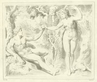 Adán y Eva de Frans Floris